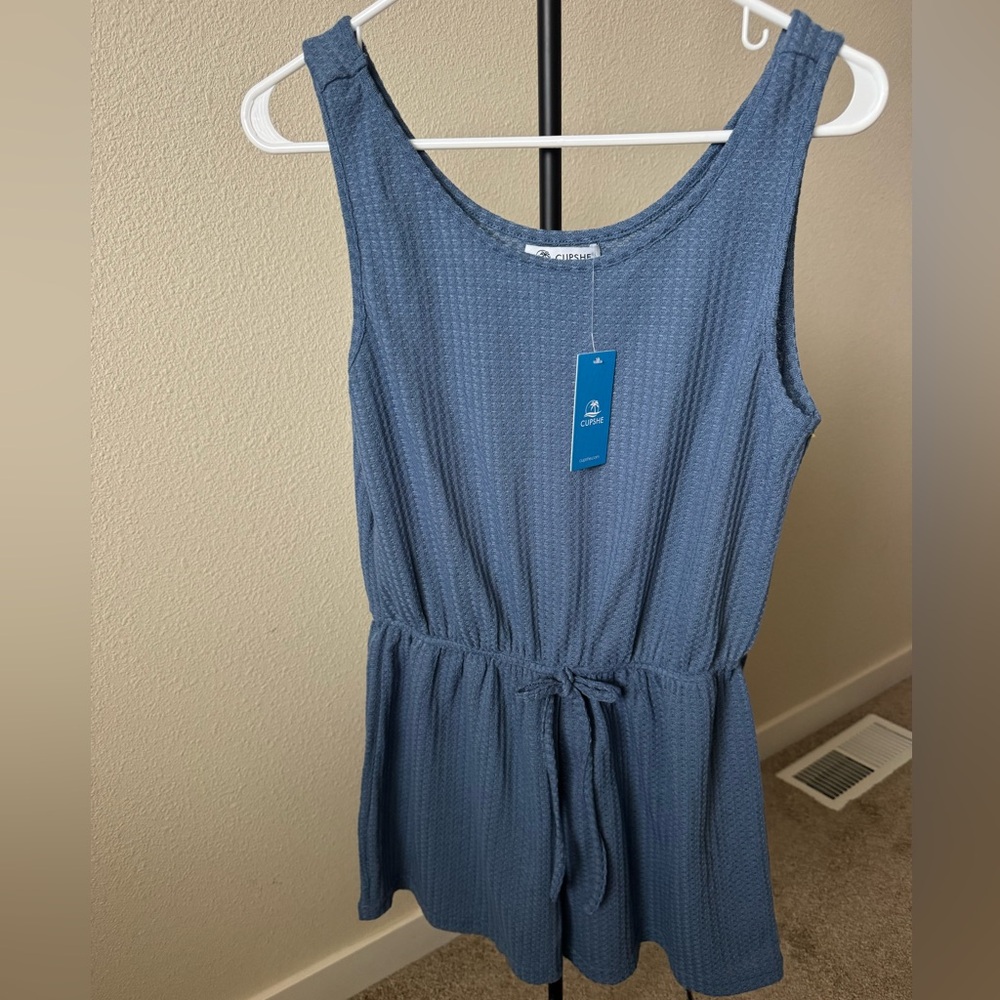 New Cupshe Blue Swim Coverup